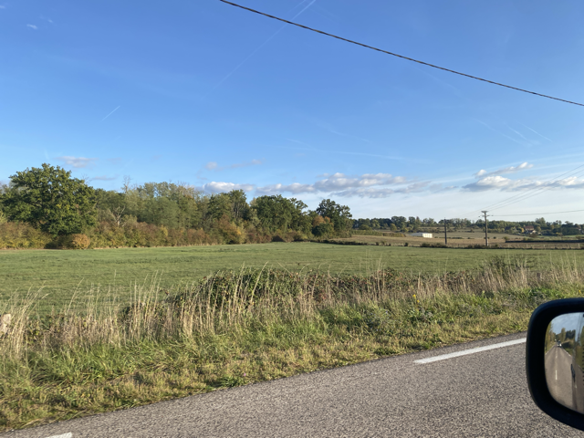 Uitzicht Linkerkant vanuit de auto